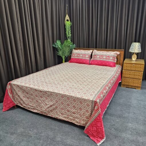 Twill Cotton Bed Sheet for Double Bed - Image 6