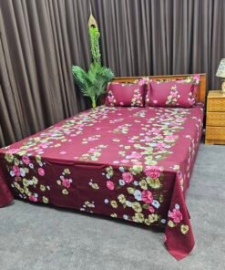 Twill Cotton Bed Sheet for Double Bed