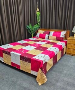 Twill Cotton Bed Sheet for Double Bed