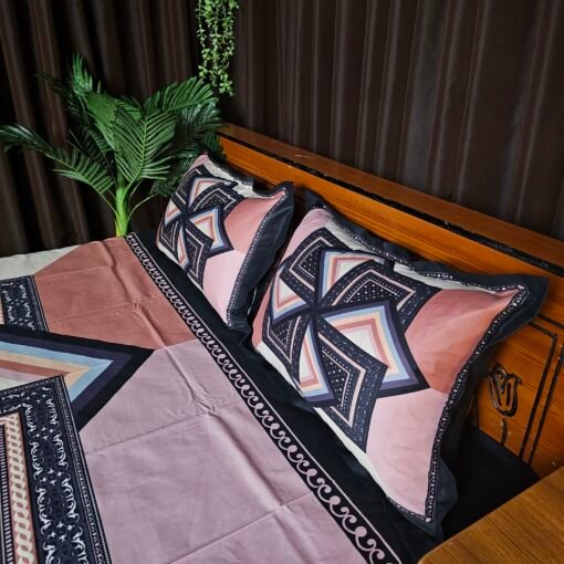 Panel Cotton Bed Sheet for Double Bed - Image 4
