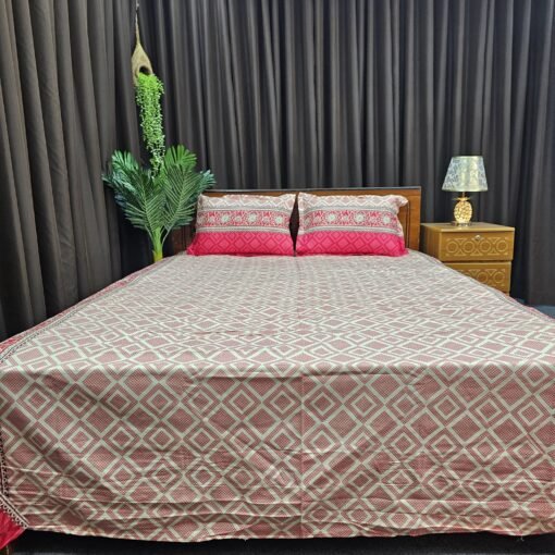 Twill Cotton Bed Sheet for Double Bed - Image 2