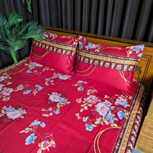 Twill Cotton Bed Sheet for Double Bed - Image 3