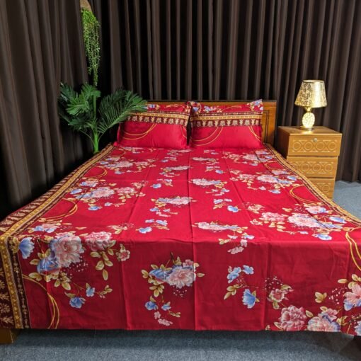 Twill Cotton Bed Sheet for Double Bed - Image 2