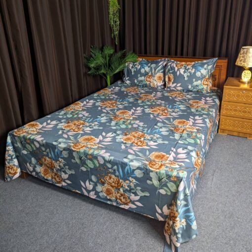 Twill Cotton Bed Sheet for Double Bed - Image 6
