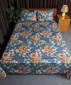 Twill Cotton Bed Sheet for Double Bed