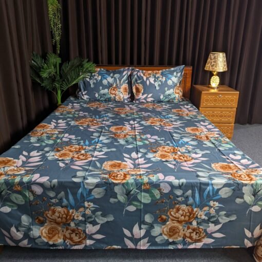 Twill Cotton Bed Sheet for Double Bed - Image 4
