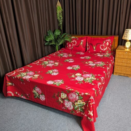 Twill Cotton Bed Sheet for Double Bed