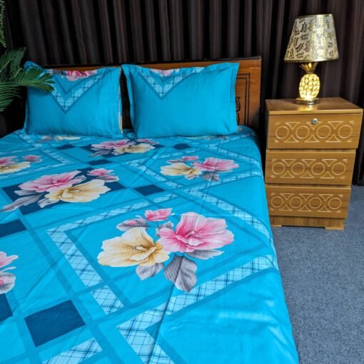 Twill Cotton Bed Sheet for Double Bed - Image 4