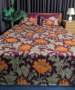Twill Cotton Bed Sheet for Double Bed
