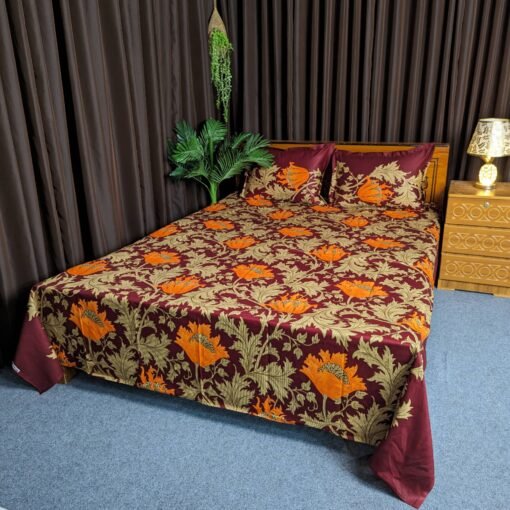 Twill Cotton Bed Sheet for Double Bed - Image 5