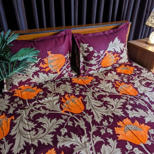 Twill Cotton Bed Sheet for Double Bed - Image 4