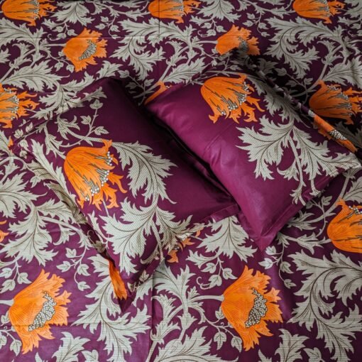 Twill Cotton Bed Sheet for Double Bed - Image 3