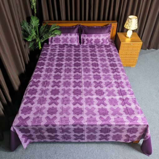 Twill Cotton Bed Sheet for Double Bed - Image 3
