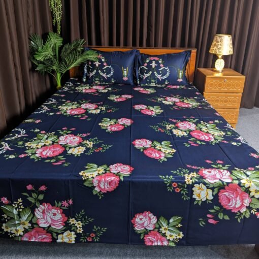 Twill Cotton Bed Sheet for Double Bed - Image 3
