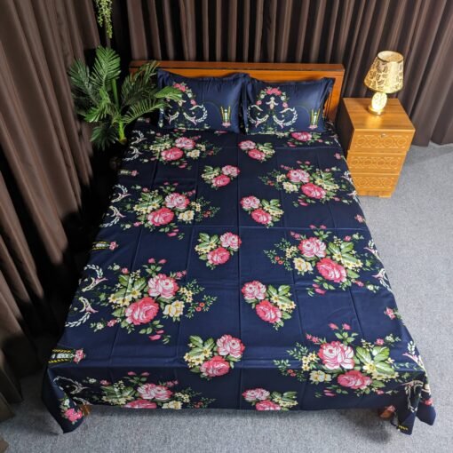 Twill Cotton Bed Sheet for Double Bed - Image 2