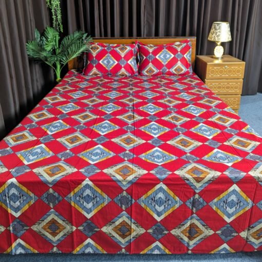 Twill Cotton Bed Sheet for Double Bed - Image 2
