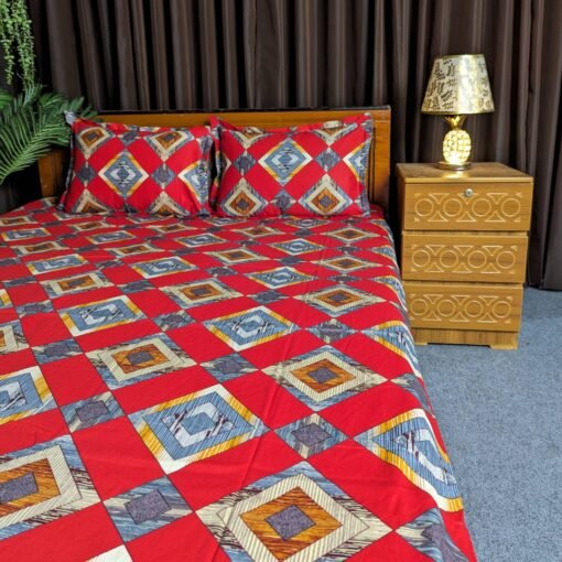 Twill Cotton Bed Sheet for Double Bed - Image 4