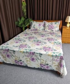 Twill Cotton Bed Sheet for Double Bed