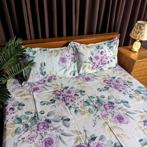 Twill Cotton Bed Sheet for Double Bed - Image 4