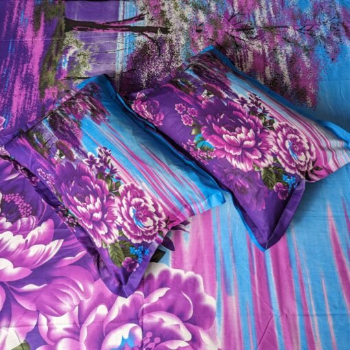 Panel Cotton Bed Sheet for Double Bed - Image 2