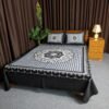 Panel Cotton Bed Sheet for Double Bed
