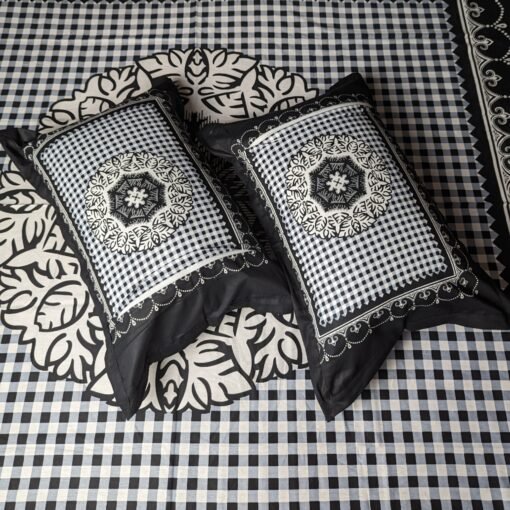 Panel Cotton Bed Sheet for Double Bed - Image 2