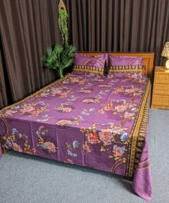 Twill Cotton Bed Sheet for Double Bed