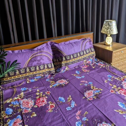 Twill Cotton Bed Sheet for Double Bed - Image 4