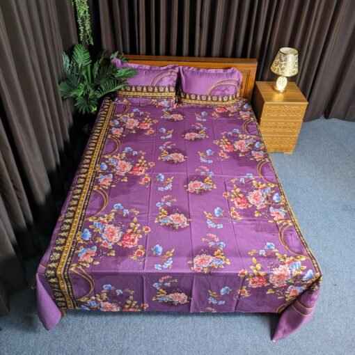 Twill Cotton Bed Sheet for Double Bed - Image 6