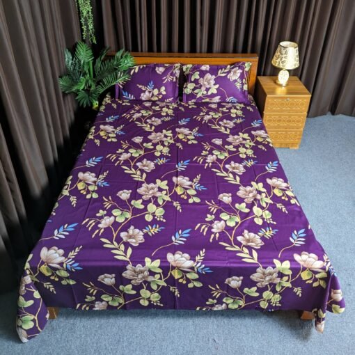 Twill Cotton Bed Sheet for Double Bed - Image 3