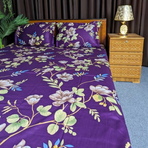 Twill Cotton Bed Sheet for Double Bed - Image 4