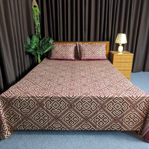 Twill Cotton Bed Sheet for Double Bed - Image 6