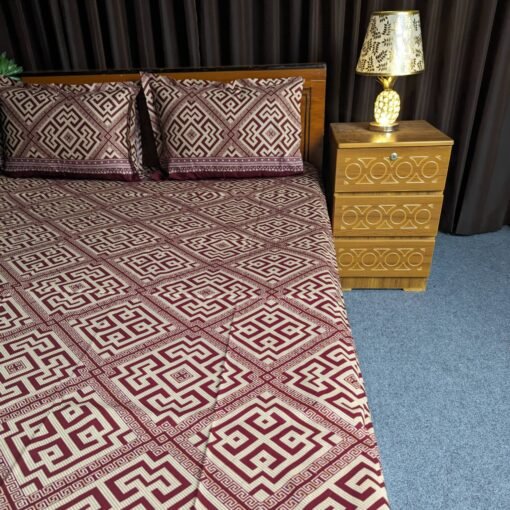 Twill Cotton Bed Sheet for Double Bed - Image 3