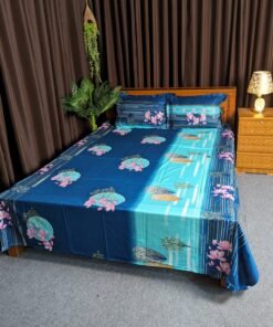 Twill Cotton Bed Sheet for Double Bed