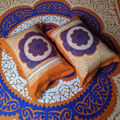 Panel Cotton Bed Sheet for Double Bed - Image 2