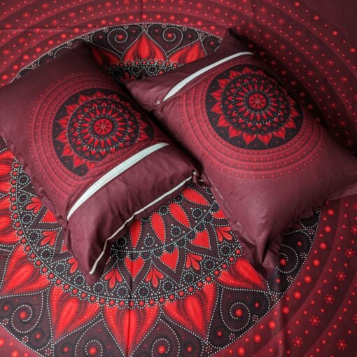 Panel Cotton Bed Sheet for Double Bed - Image 2