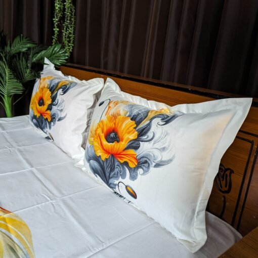 Panel Cotton Bed Sheet for Double Bed - Image 4