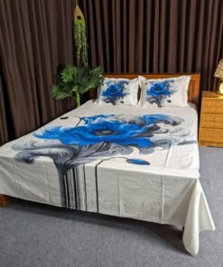 Panel Cotton Bed Sheet for Double Bed