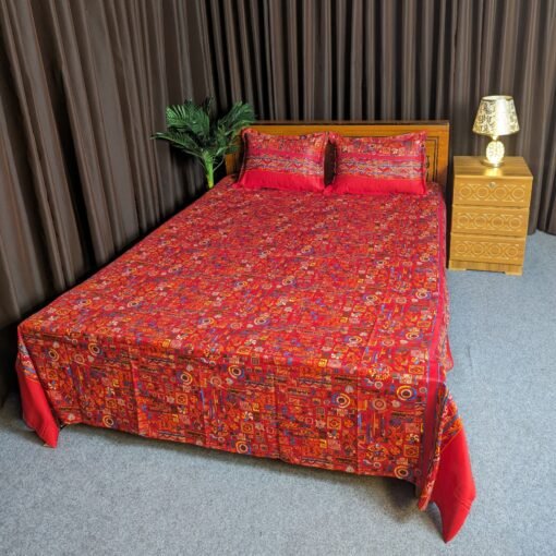 Twill Cotton Bed Sheet for Double Bed