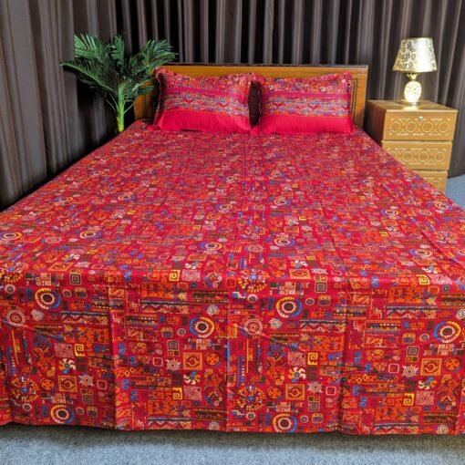 Twill Cotton Bed Sheet for Double Bed - Image 6