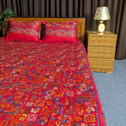 Twill Cotton Bed Sheet for Double Bed - Image 4