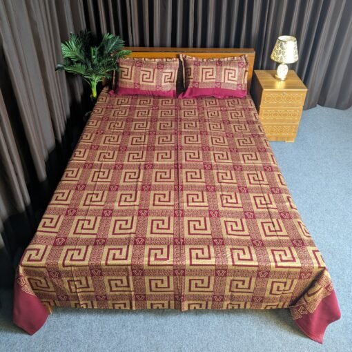 Twill Cotton Bed Sheet for Double Bed - Image 4