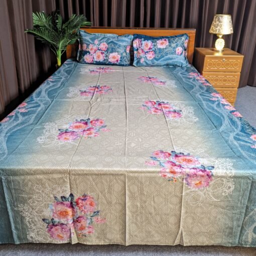 Twill Cotton Bed Sheet for Double Bed - Image 6