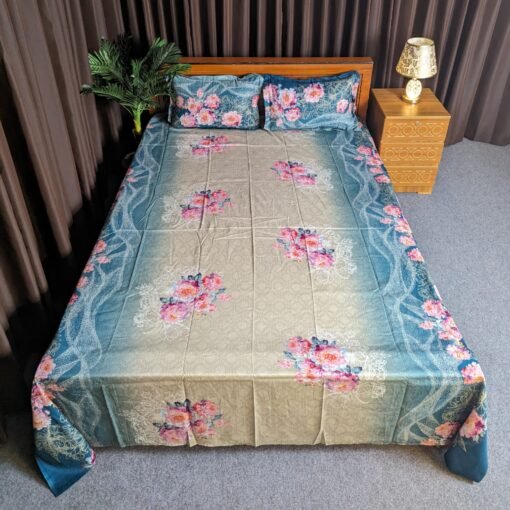 Twill Cotton Bed Sheet for Double Bed - Image 4