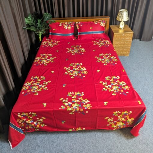 Twill Cotton Bed Sheet for Double Bed - Image 4