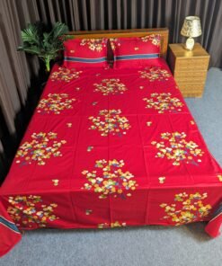 Twill Cotton Bed Sheet for Double Bed