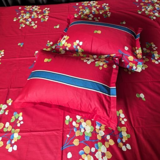 Twill Cotton Bed Sheet for Double Bed - Image 2