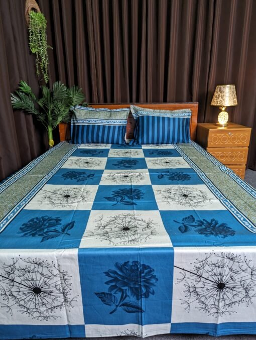 Twill Cotton Bed Sheet for Double Bed - Image 4