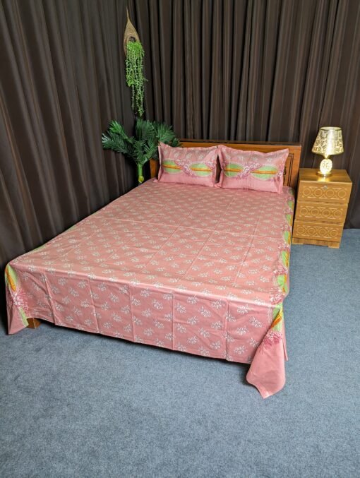 Twill Cotton Bed Sheet for Double Bed