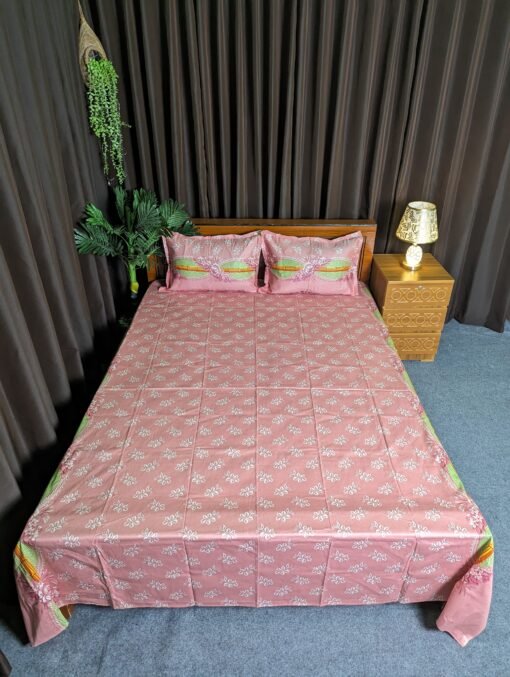 Twill Cotton Bed Sheet for Double Bed - Image 4